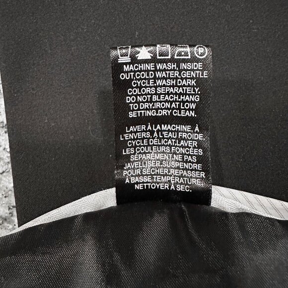 Low Rise Slim Leg Dress Pants Black Womens Size 2 - Picture 5 of 5